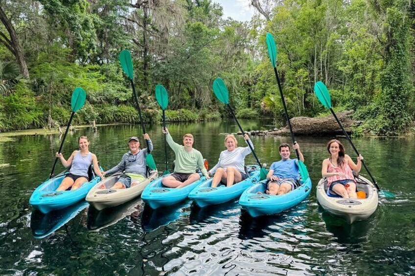 Silver Springs 2hr Glass Bottom Kayak Tour!