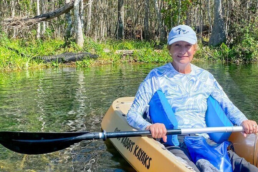 Glass Bottom Kayak Guided Tour in Silver springs