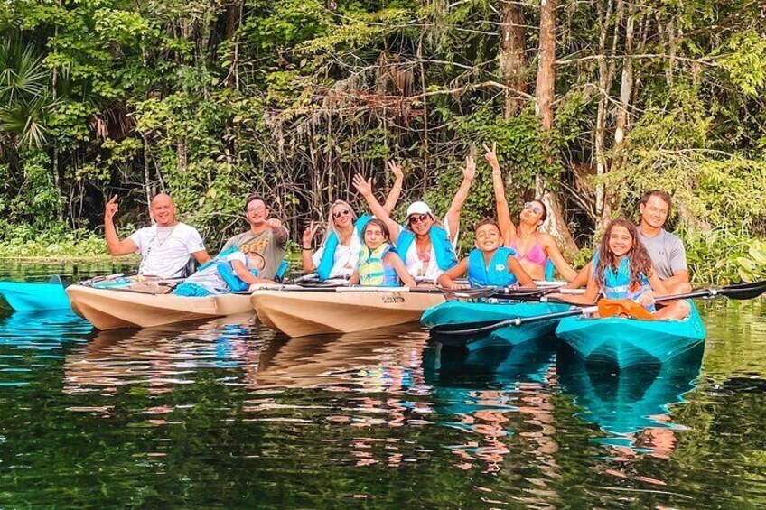 Silver Springs 2hr Glass Bottom Kayak Tour!