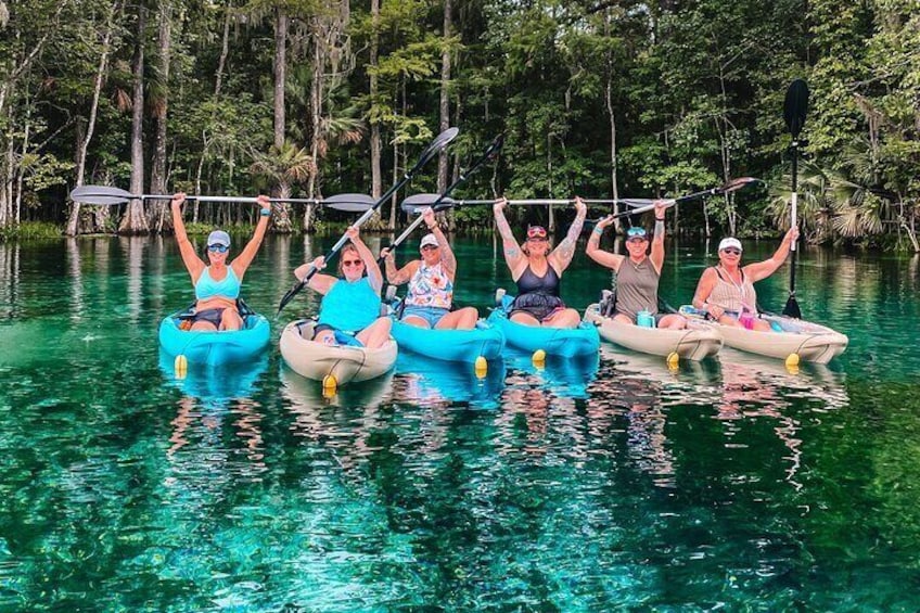 Silver Springs 2hr Glass Bottom Kayak Tour!