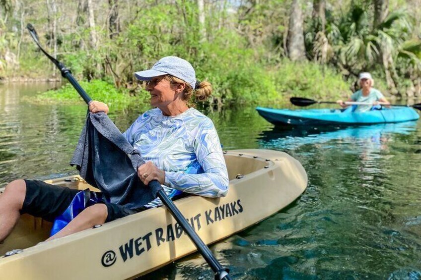 Glass Bottom Kayak Guided Tour in Silver springs