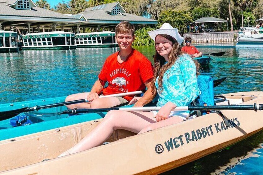 Glass Bottom Kayak Guided Tour in Silver springs