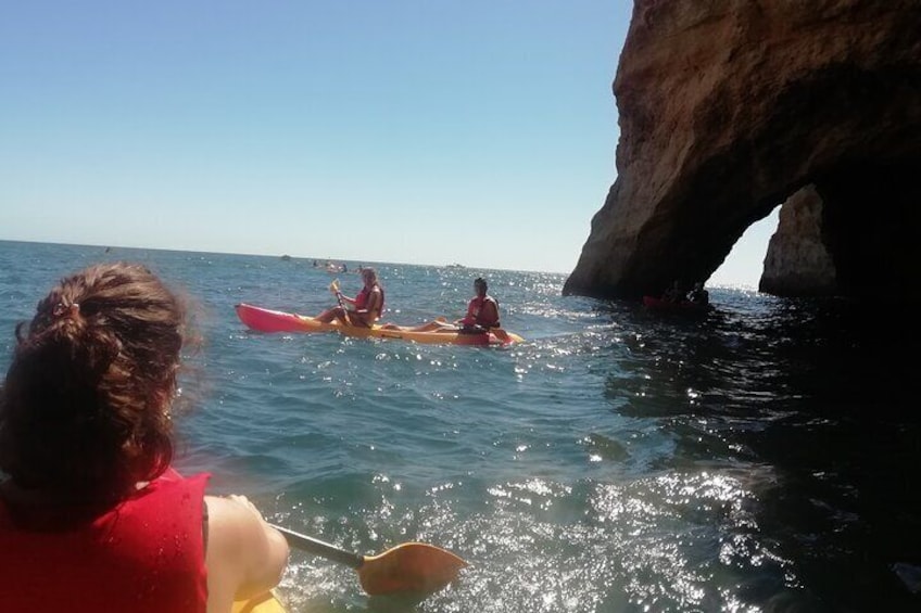 Free Kayak hire on Benagil Beach