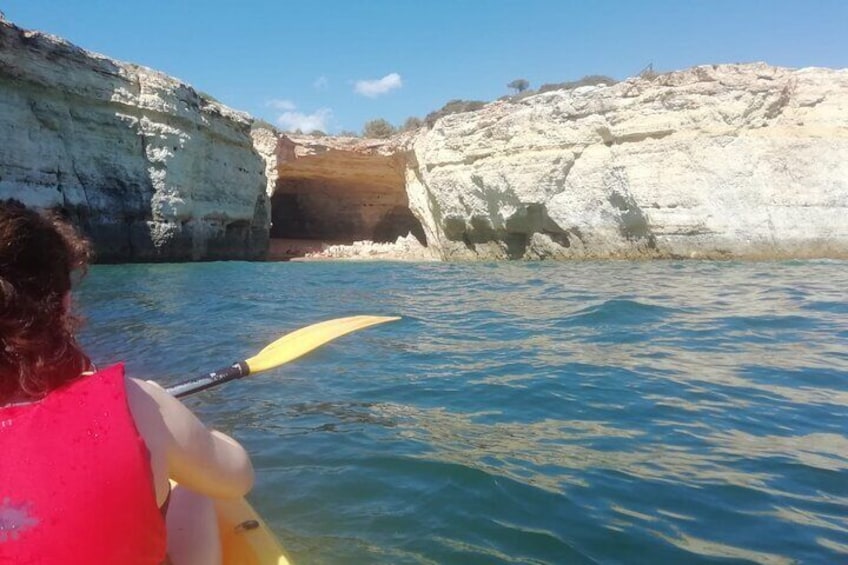 Free Kayak hire on Benagil Beach
