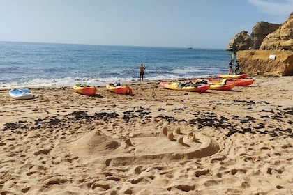 Kayak hire on Benagil Beach