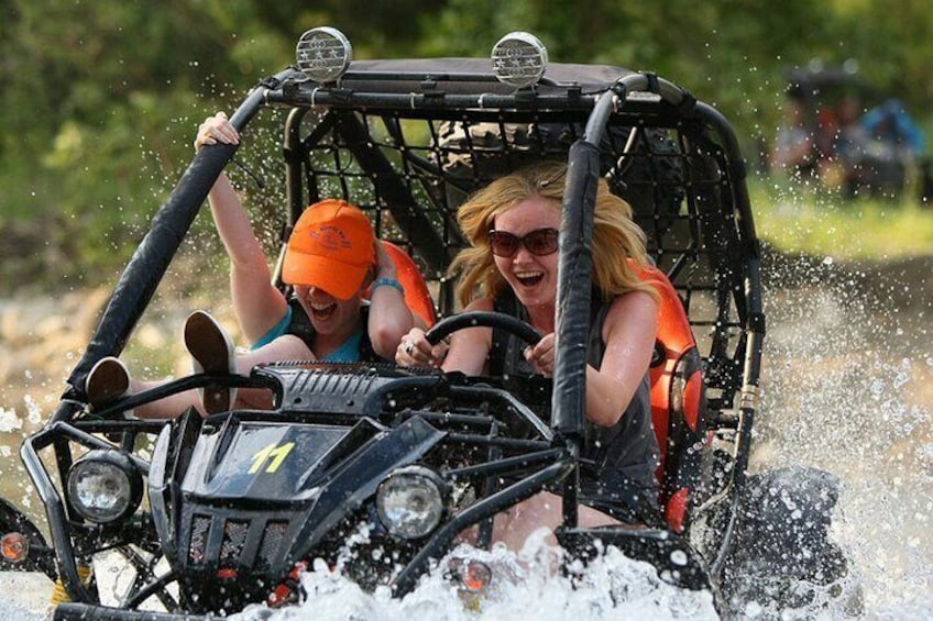 2 in 1 Tour in Antalya Rafting and Buggy Safari Tour with Lunch 