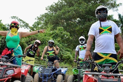 quad bike, Bamboo Rafting and Horseback Ride Tour from Montego Bay