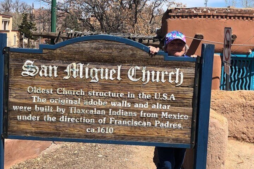 My tour ends at San Miguel the oldest church in the U.S.