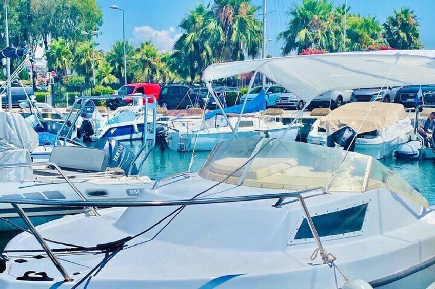 Private Boat Tour Cannes Islands