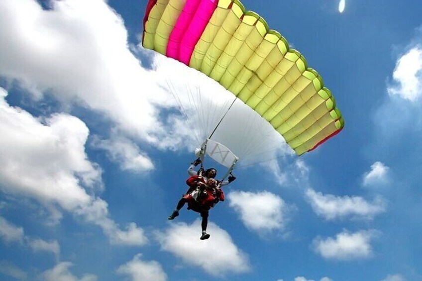 Guided Skydive Experience in North Eastern Part of Mauritius
