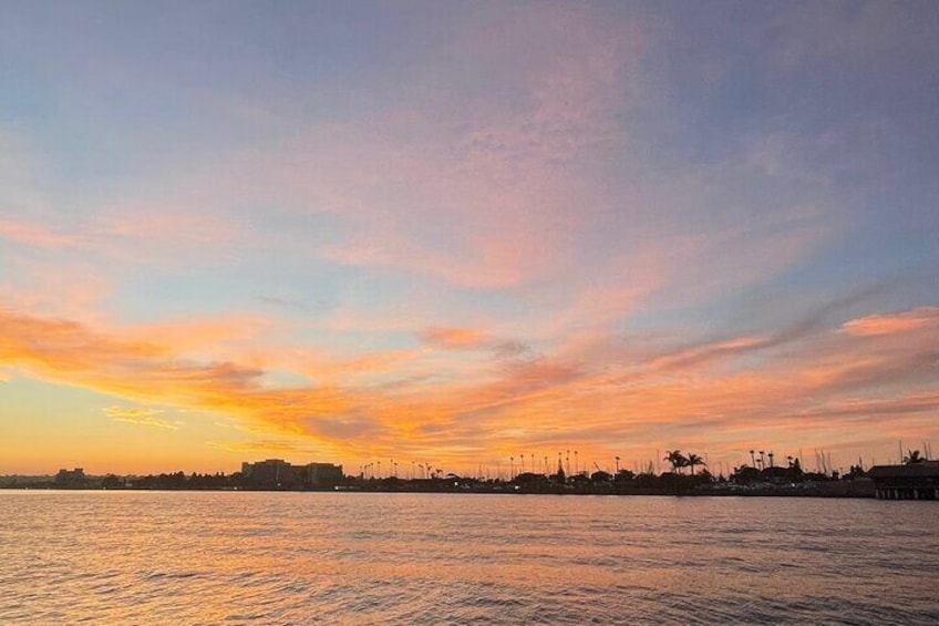 San Diego sailing and sunset sailing