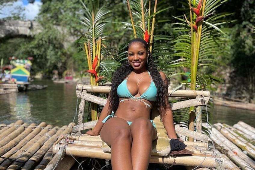 Private Bamboo Rafting In Montego Bay
