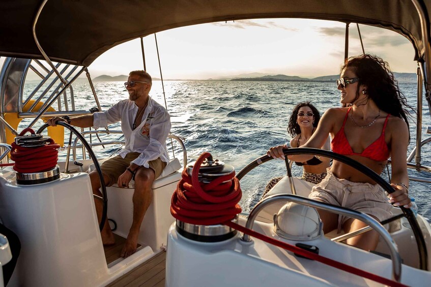 Athens Riviera: Private Luxury Sunset Sailing Cruise