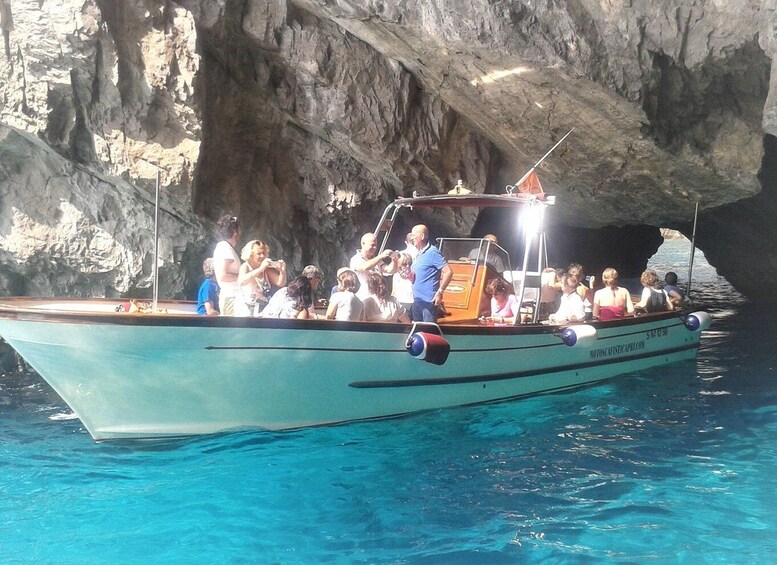 Picture 5 for Activity Capri: Island Boat Tour with Blue Grotto Stop