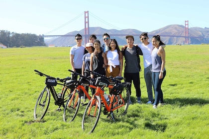San Francisco: Golden Gate Bridge Opastettu pyöräily- tai eBike-kierros.