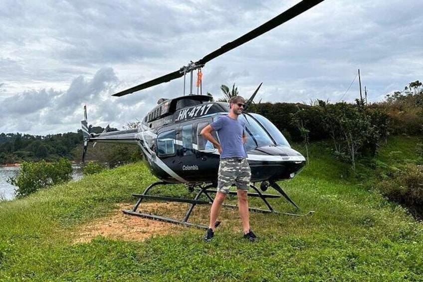 Private Helicopter Tour to Guatape