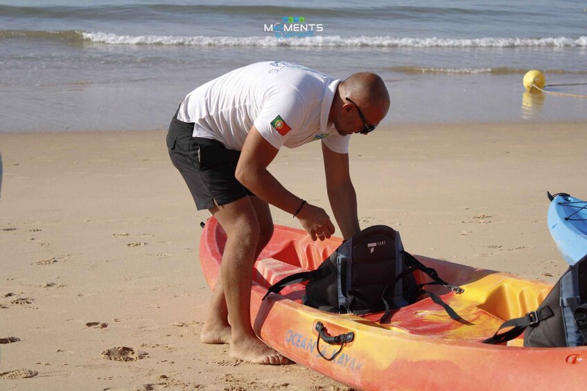 Picture 12 for Activity Armação de Pêra: 2-Hour Wild Beaches and Caves Kayak Tour