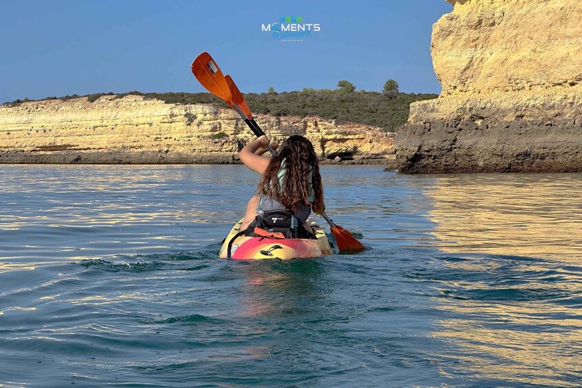 Picture 9 for Activity Armação de Pêra: 2-Hour Wild Beaches and Caves Kayak Tour