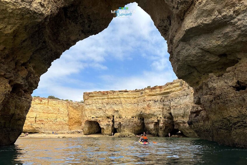Picture 15 for Activity Armação de Pêra: 2-Hour Wild Beaches and Caves Kayak Tour