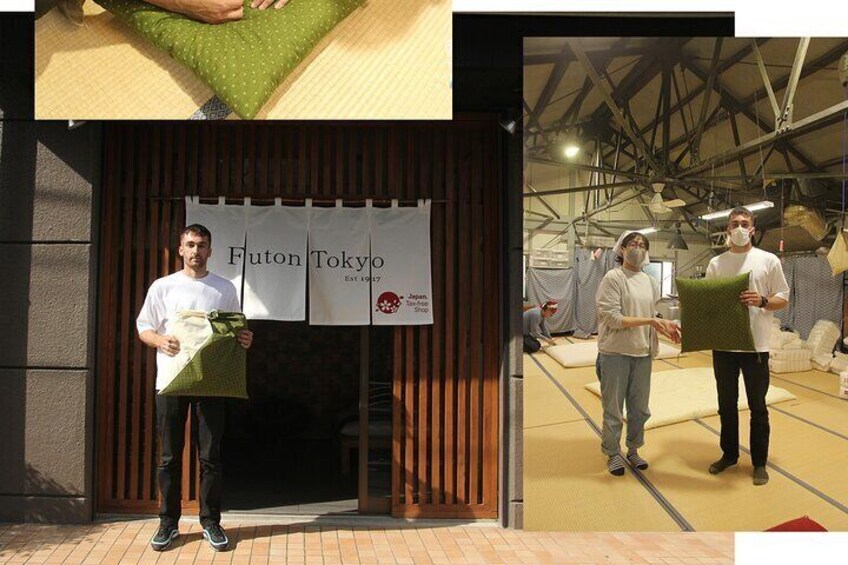 Lets Make a Zabuton Try Cotton Stuffing with Futon Craftsman