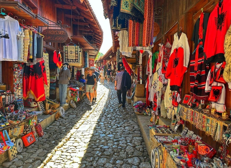 Picture 1 for Activity From Tirana: Kruja Castle, Old Bazaar & Sari Salltik Tour