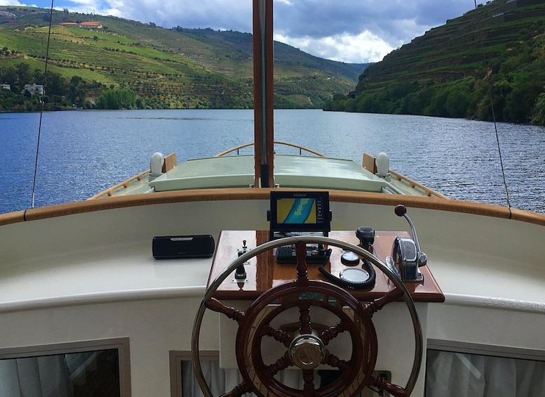Picture 1 for Activity From Pinhão: Private Yacht Cruise along the Douro River