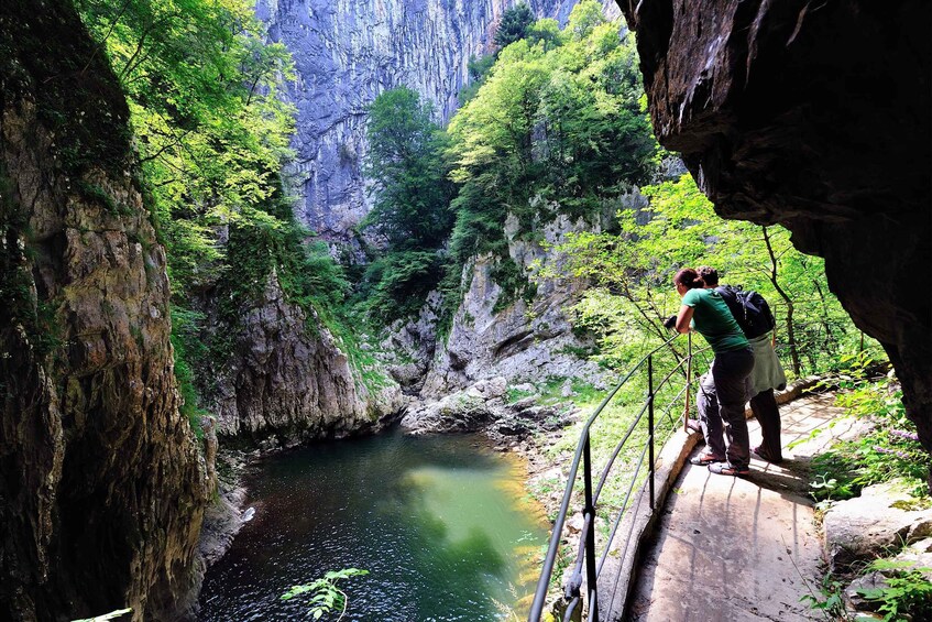 Picture 1 for Activity From Ljubljana: Škocjan UNESCO Caves and Piran Full-Day Trip