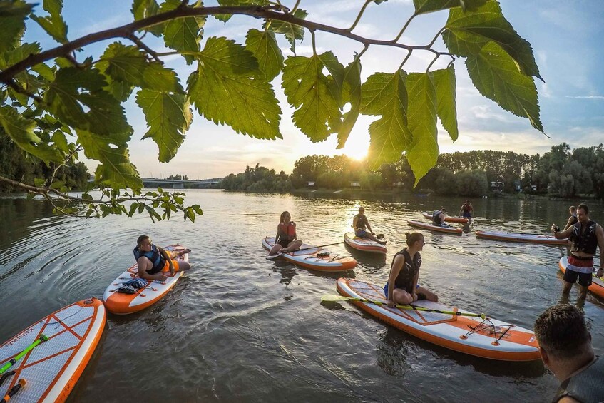 Picture 2 for Activity Budapest: Standup Paddleboarding Tour