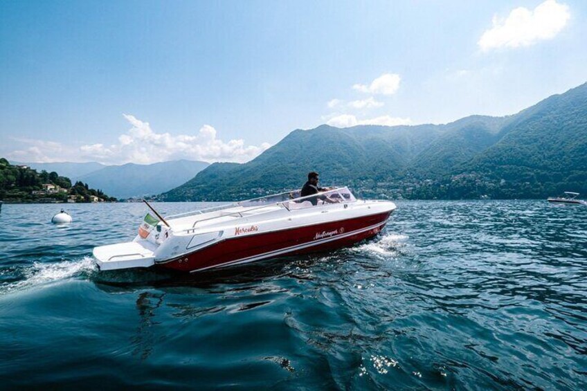 2 Hour Private Cruise on Lake Como by Motorboat