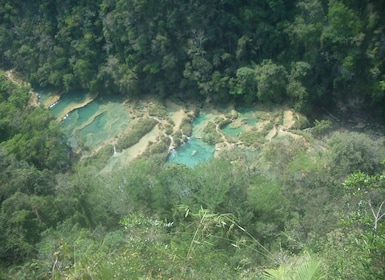 From Lanquin: Semuc Champey Park and Kanba Cave Guided Tour