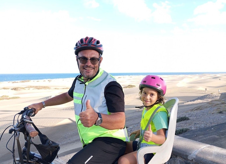 Picture 3 for Activity E-Bike Family Tour : Sightseeing Maspalomas Playa del Ingles