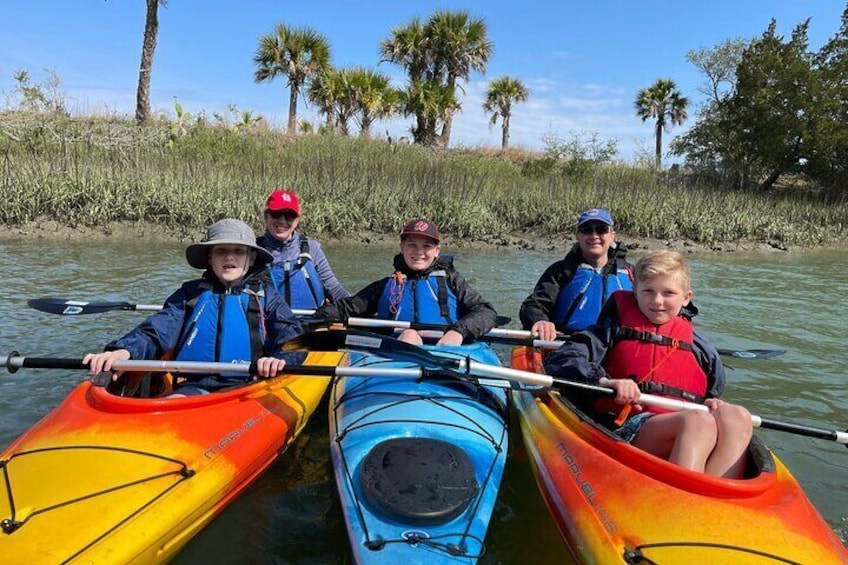 Guided Kayak Excursion on Folly Creek
