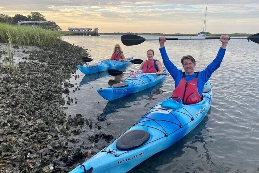 Guided Kayak Creek Adventure In Charleston