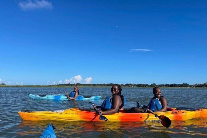 Guided Kayak Creek Adventure In Charleston