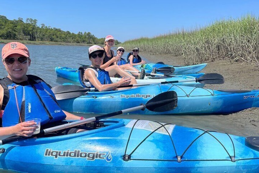 Guided Kayak Excursion on Folly Creek