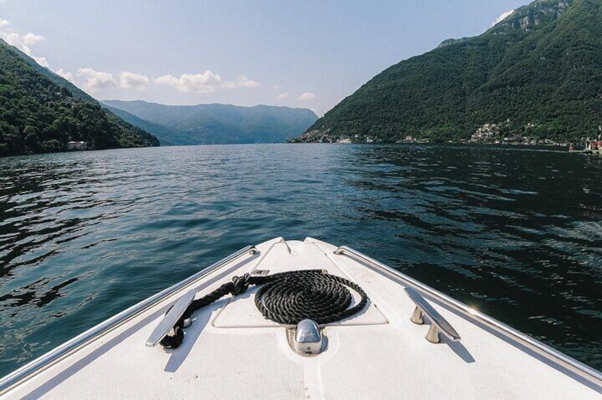 3 Hour Private Cruise on Lake Como by Motorboat