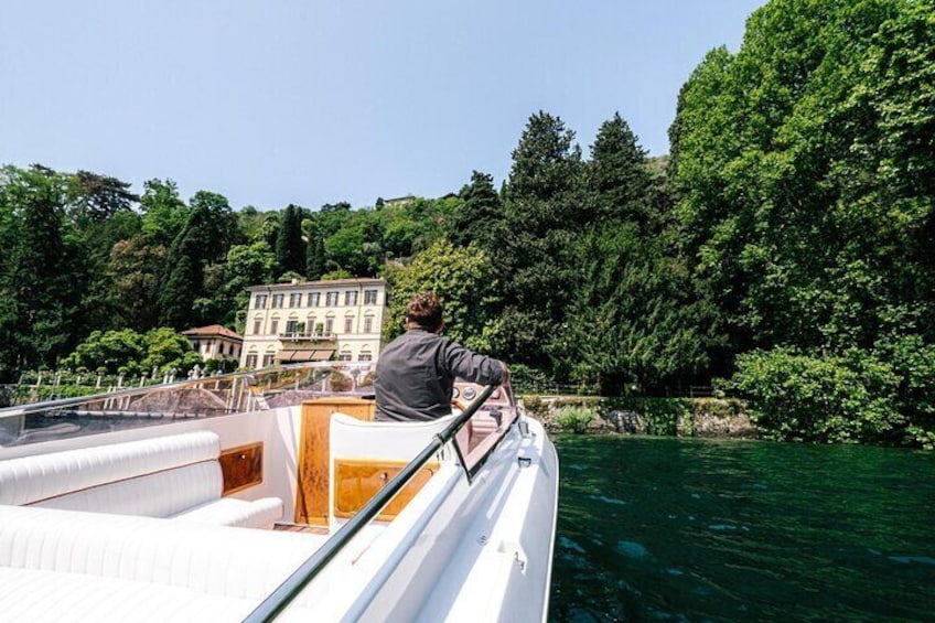 3 Hour Private Cruise on Lake Como by Motorboat