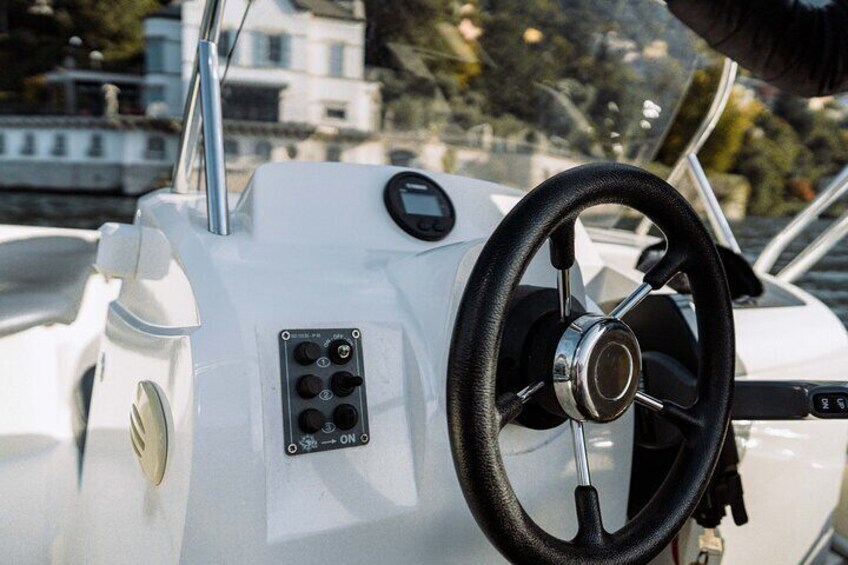 2 Hours Rent Boat SuBacco Lake Como