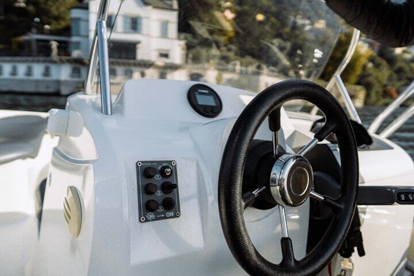 2 Hours Rent Boat SuBacco Lake Como