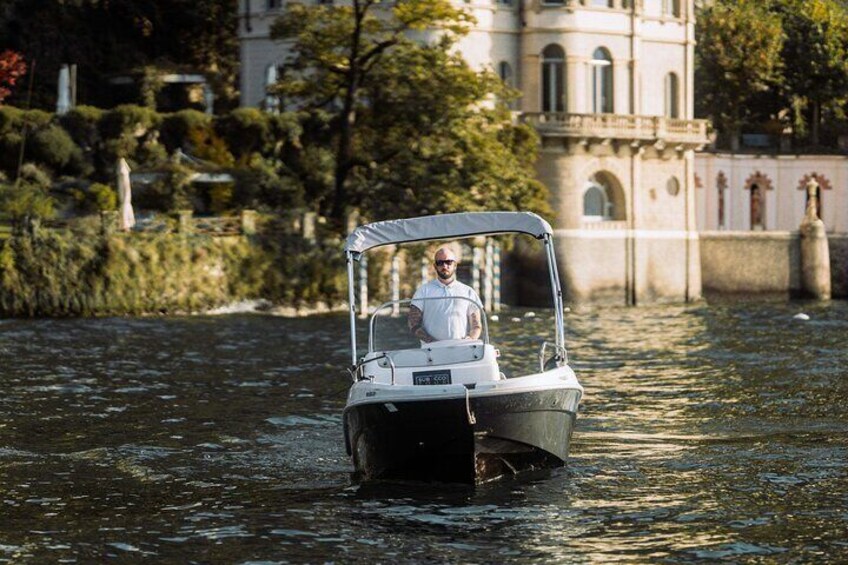 2 Hours Rent Boat SuBacco Lake Como