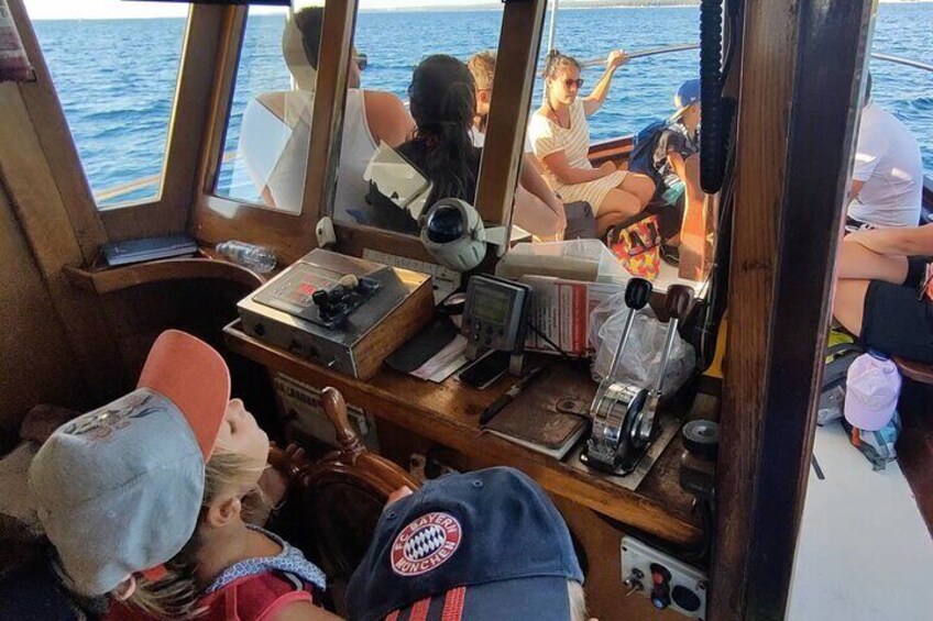 Kristina Brijuni Boat Tour from Fazana