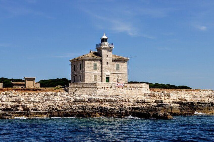 Peneda Lighthouse , built in year 1877.