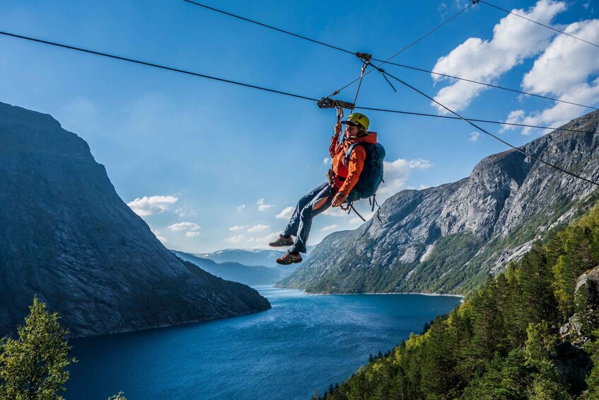 Picture 2 for Activity Odda: Trolltunga Zipline Adventure