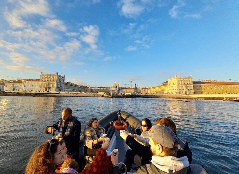 Picture 1 for Activity Lisbon: SpeedBoat Tour at Sunset or Daylight