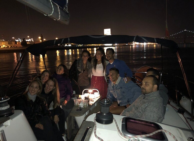 Picture 4 for Activity Lisbon: Luxury Sailboat Cruise at Night