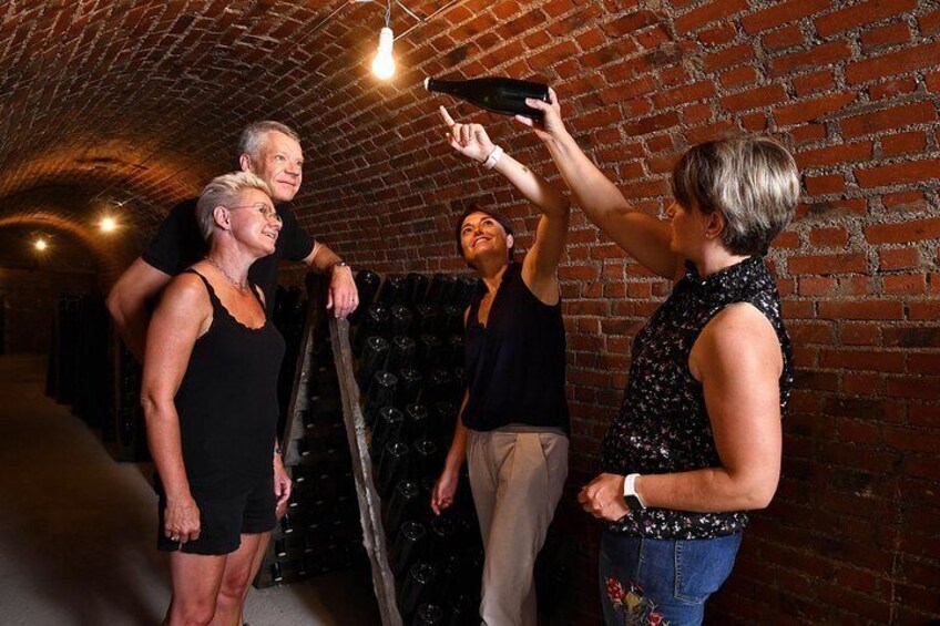 Gold Champagne Experience from Reims (Private Champagne tour)