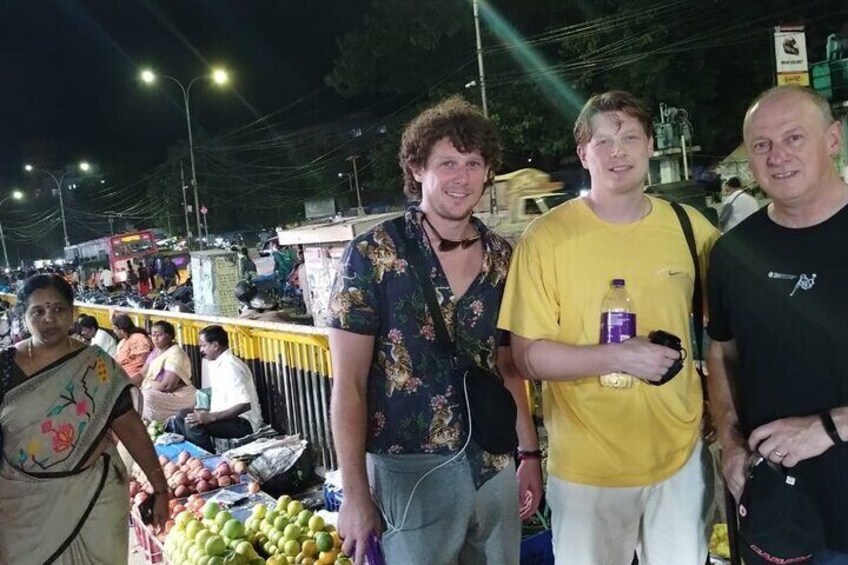 Food street in Chennai