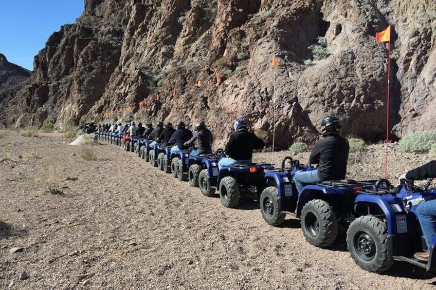 Hoover Dam Photo Op and Mojave Desert ATV Tour