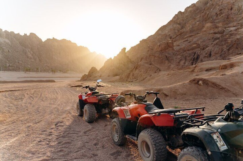 Hoover Dam Photo Op and Mojave Desert ATV Tour