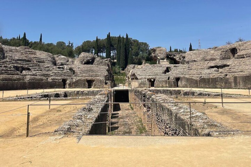 5 hour Electric Bike Tour to the Ruins of Italica